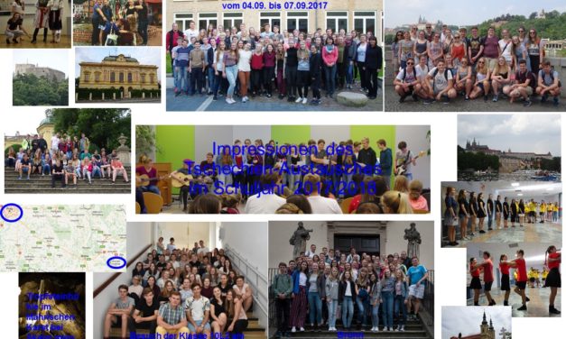 Tschechien-Austausch im Schuljahr 2017/2018 Schüleraustausch Gymnázium Uherské Hradiště – Gymasium Soltau