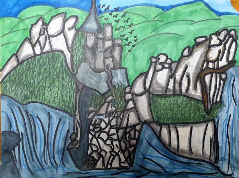 Räuberburg von Djamila Malla s