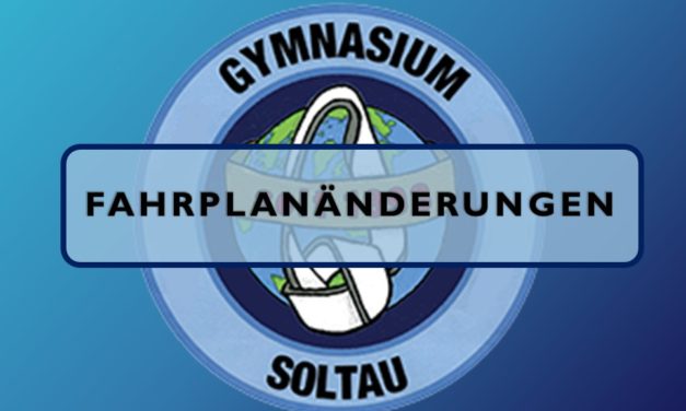 Fahrplanänderungen