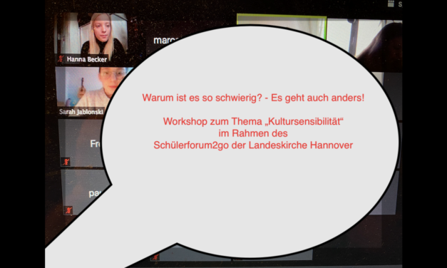 Workshop zum Thema Kultursensibilität