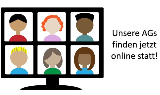 Unsere AGs finden online statt!