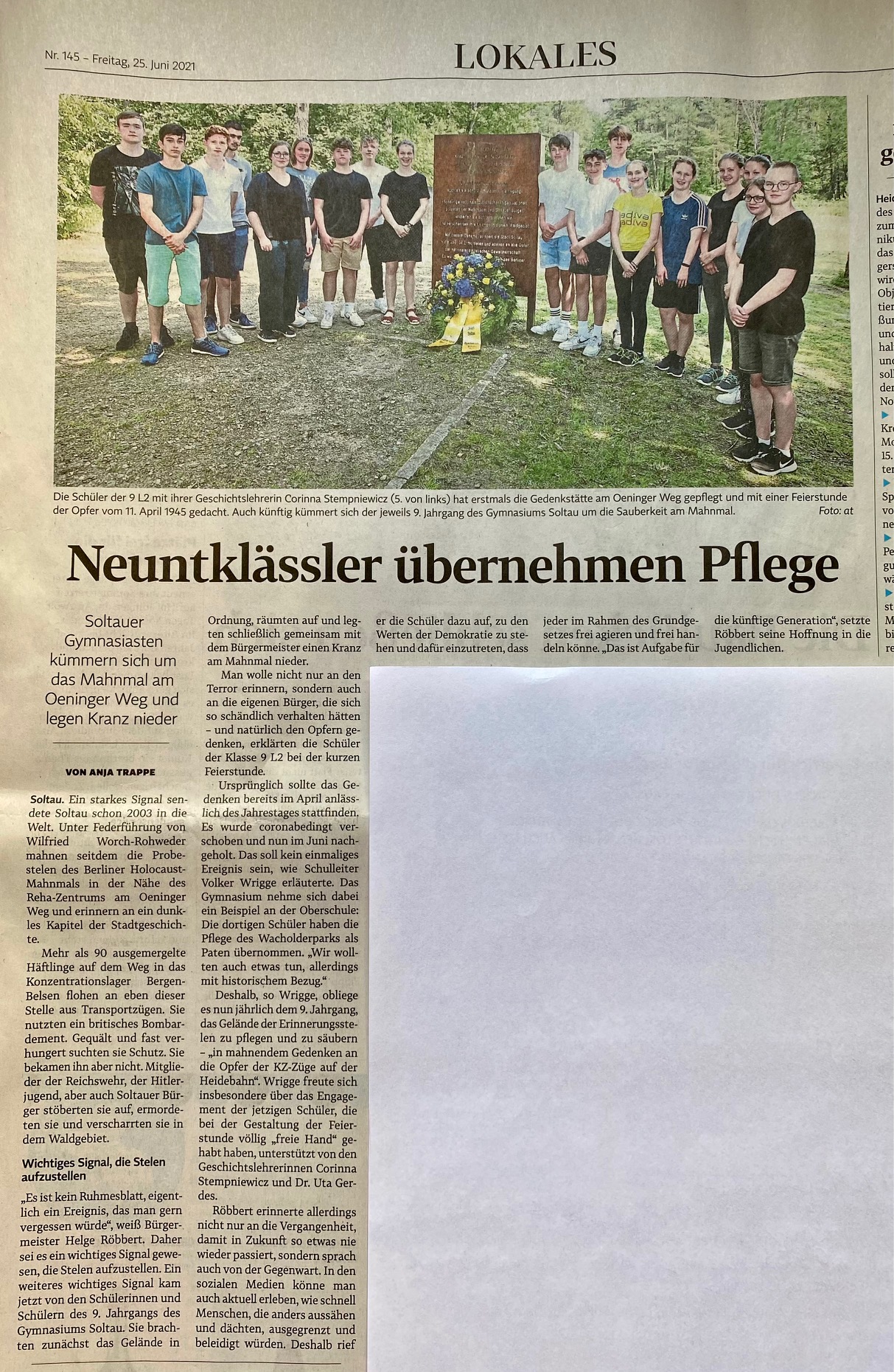 BZ weiße Rose