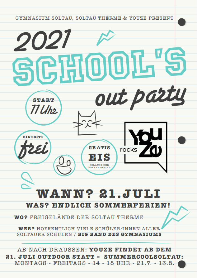 Schools out party
