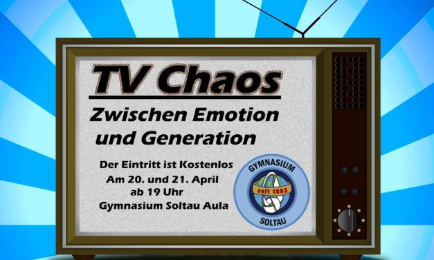 Theaterstück „TV Chaos – Zwischen Emotion und Generation“