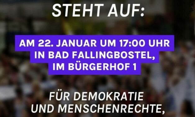 Der Heidekreis steht auf: Für Demokratie und Menschenrechte, gegen Rechts!