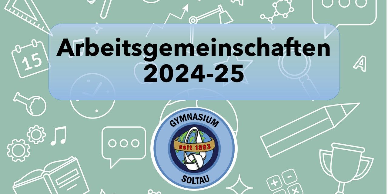 Arbeitsgemeinschaften 2024-25