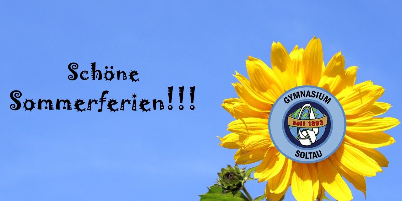 Schöne Ferien!