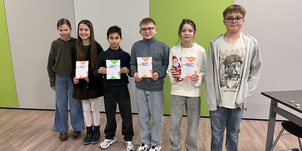 Vorlesewettbewerb der sechsten Klassen